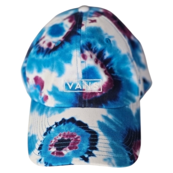 NWOT Vans tie-dye curved bill strap back hat unisex - Picture 4 of 5